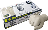 Maxisafe Latex Disposable Gloves Powdered, Box of 100 (Carton of 10 Boxes)
